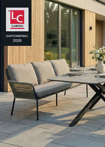 Gartenkatalog LC Garden Gartenmöbel 2026