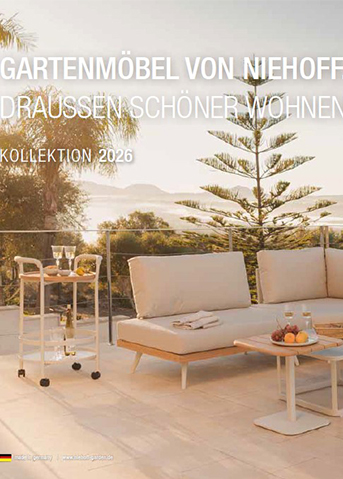 Gartenkatalog Niehoff Garden Kollektion 2026