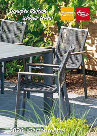 Gartenkatalog SonnenPartner Gartenmöbel 2026
