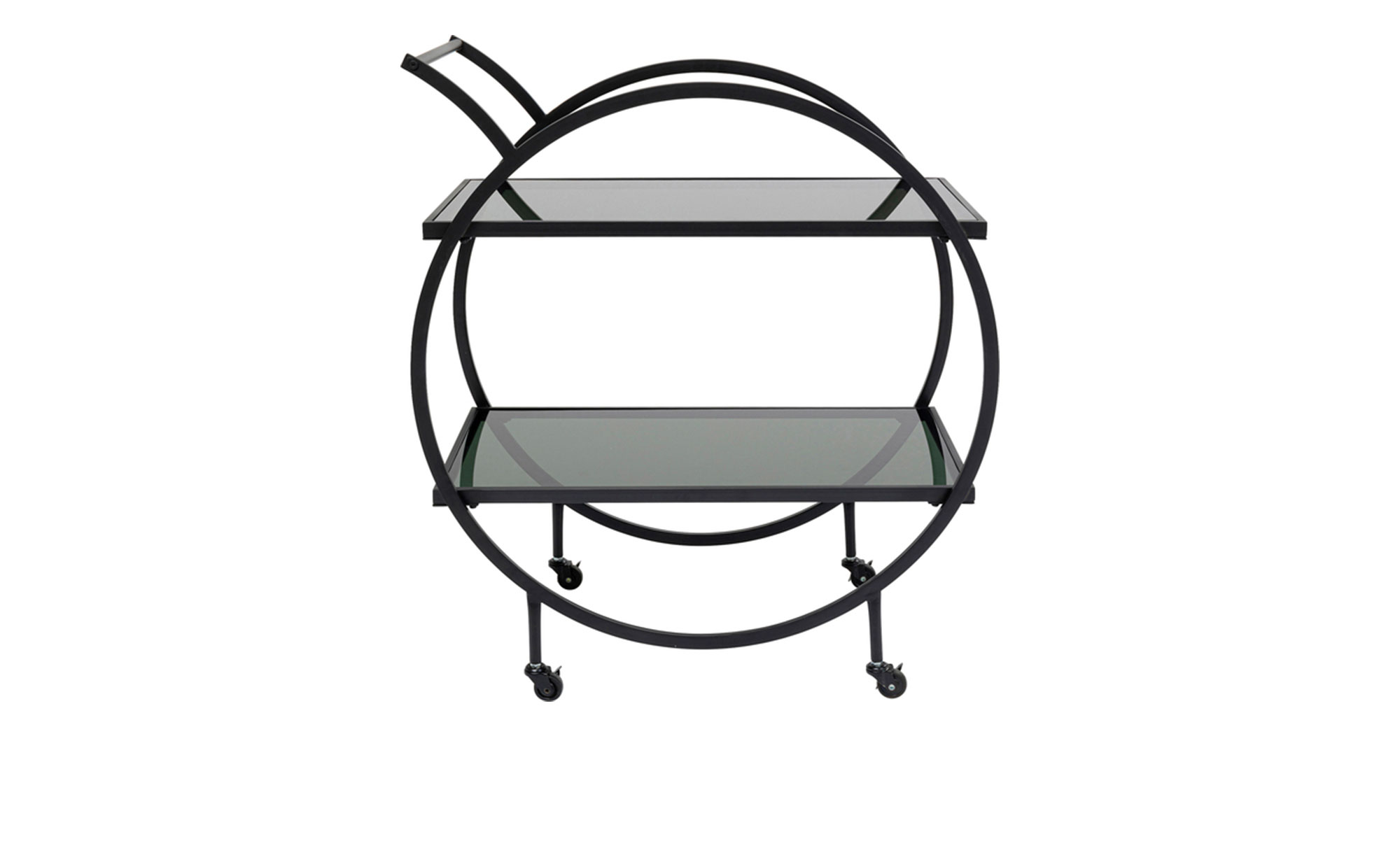 Serviewagen Loft, in schwarz