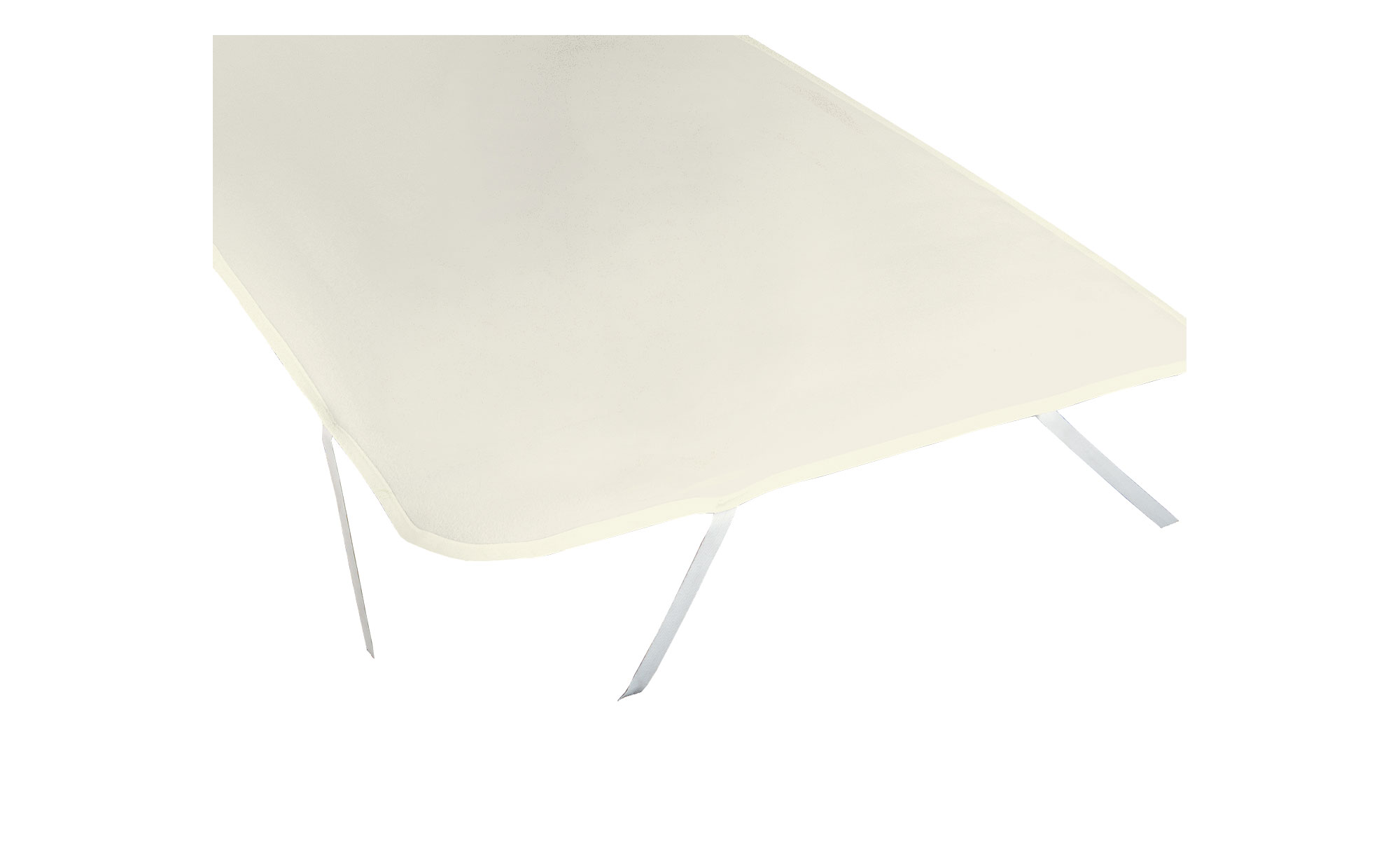 Molton Auflage mit dem Maß von ca. 200 x 200cm.