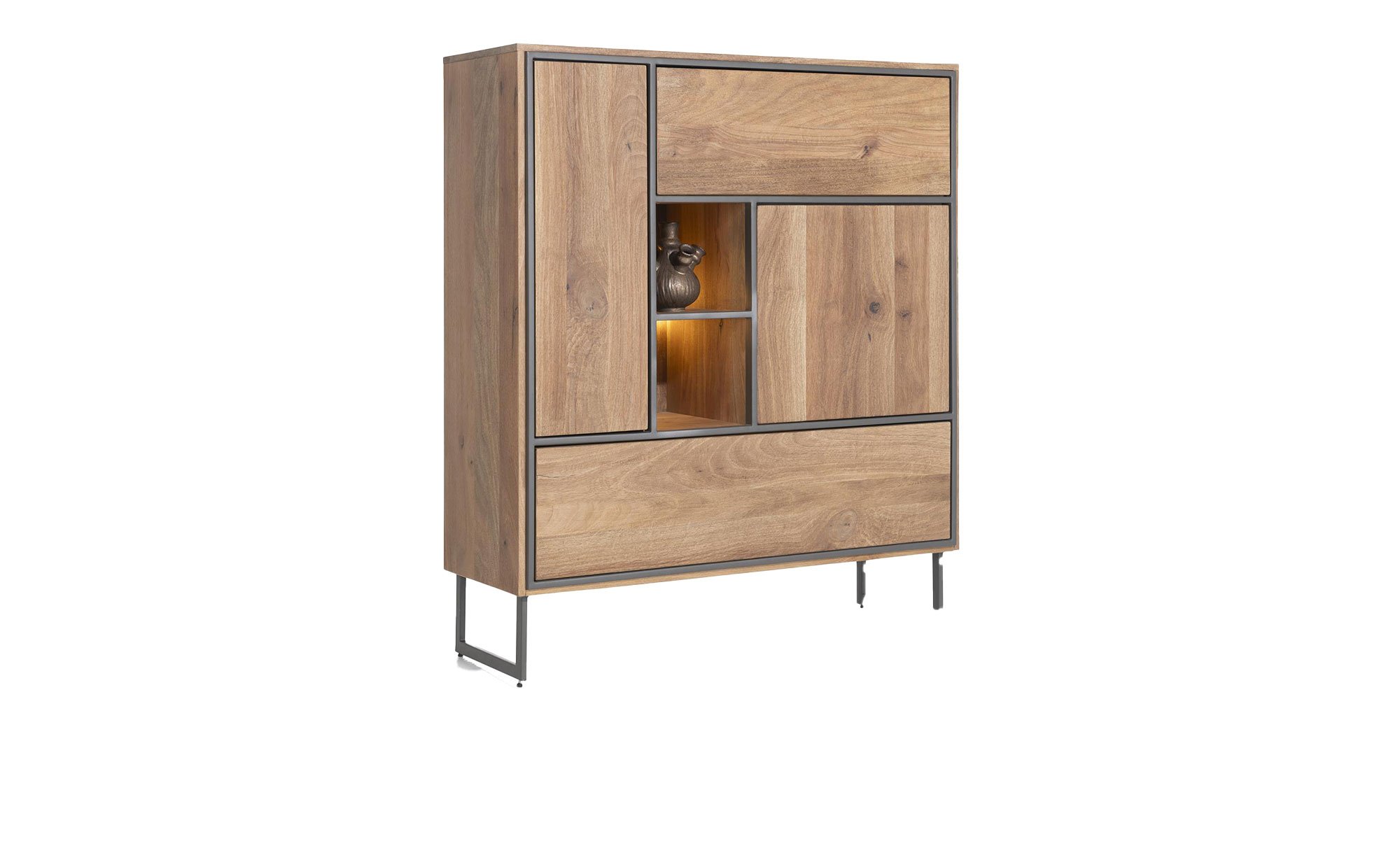 Highboard Trapani in der Farbe Mango