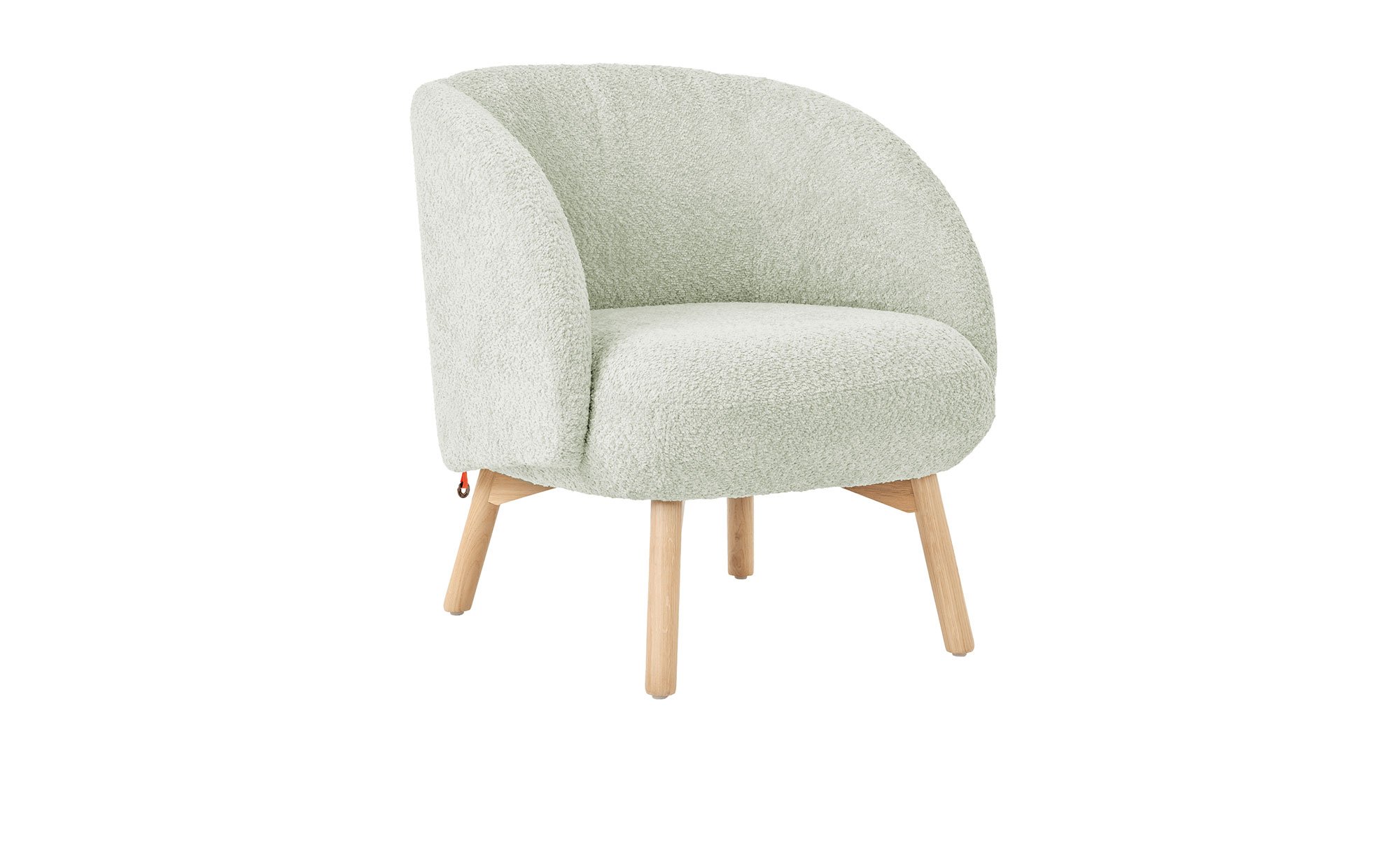 Sessel Thalia, in der Farbausführung mint, Schrägansicht