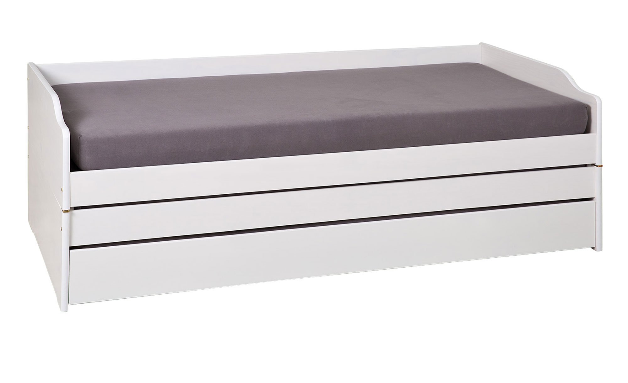 Funktionsbett Lars in der Farbe weiß