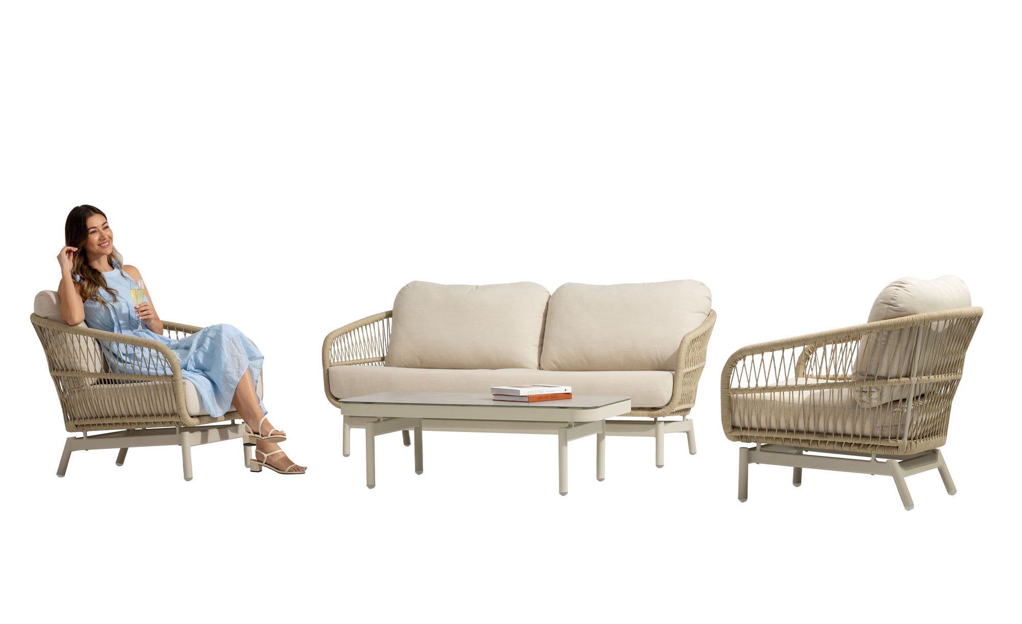 Gartenlounge-Set Taipeh