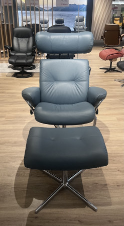 Relaxsessel mit Hocker ''Stressless Berlin Cross''
