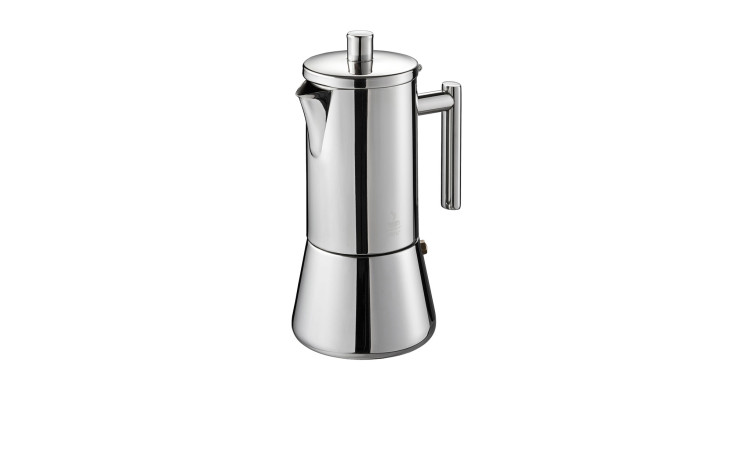 Espressokocher Nando in silber