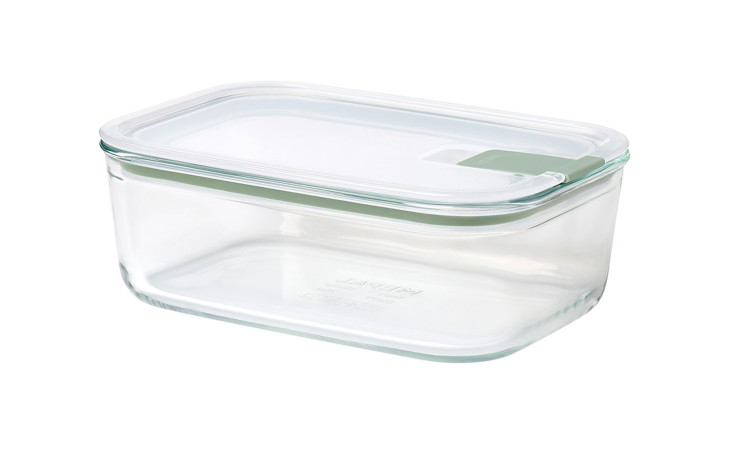 Die Mepal Frischhaltedose Easyclip 1000 ml ist ein rechteckiger Lebensmittelbehälter mit einem transparenten Deckel.