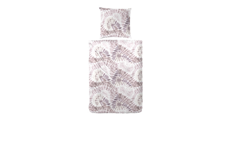 Renforce-Bettwäsche Batik, in der Größe 135 x 200 cm und in einer mehrfarbigen Farbausführung mit einem Muster