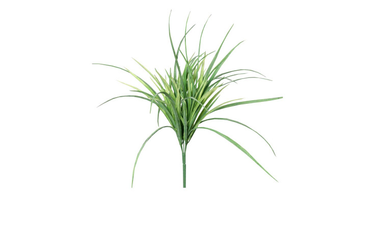 Gras-Busch 46 cm aus Kunststoff in grün.