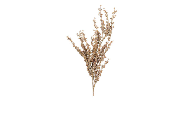 Artemisia 60 cm aus Kunststoff in braun.