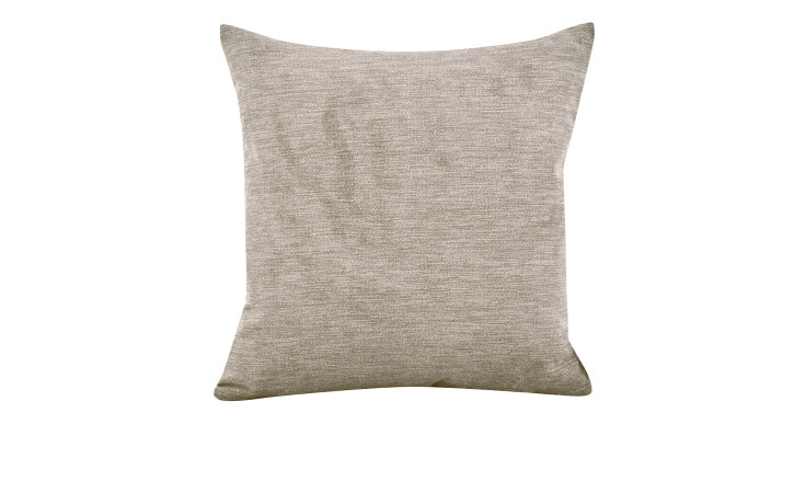 Die Kissenhülle Angel 50 x 50 cm ist eine rechteckige beigefarbene Kissenhülle mit dezent strukturiertem Synthetikfaser-Stoff.