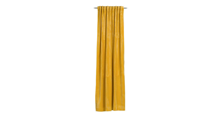 Schlaufenschal Magnum 135 x 245 cm von Ambiente Trendlife aus Synthetikfaser am Stab vor weißem Hintergrund.