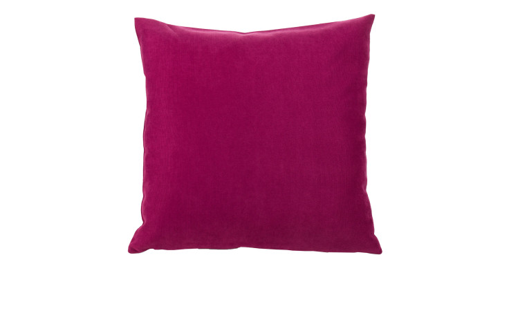 Die Kissenhülle Dante 40x60 cm von Ambiente Trendlife in Beere-Rot magenta mit weichem Synthetikfaser-Bezug.