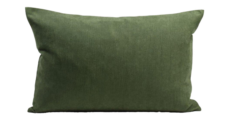 Die Kissenhülle Dante 40 x 60 cm von Ambiente Trendlife ist rechteckig, dunkelgrün und aus Synthetikfaser.