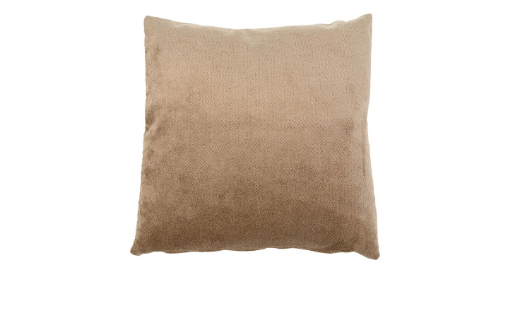 Die Ambiente Trendlife Kissenhülle Muri ist eine unifarbene taupefarbene rechteckige 50x50 cm Kissenhülle aus Synthetikfaser.