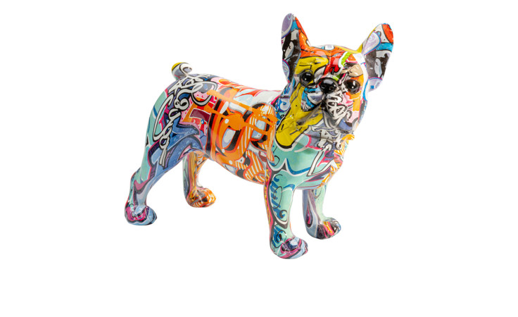 Hund Comicdog in einer bunten Ausführung