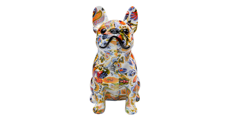 Hund Comicdog in einer mehrfarbigen Ausführung 