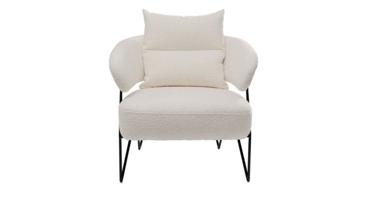 Sessel Peppo in der Farbausführung Weiß