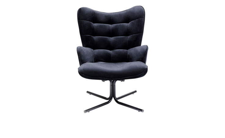 Drehsessel oscar in schwarz