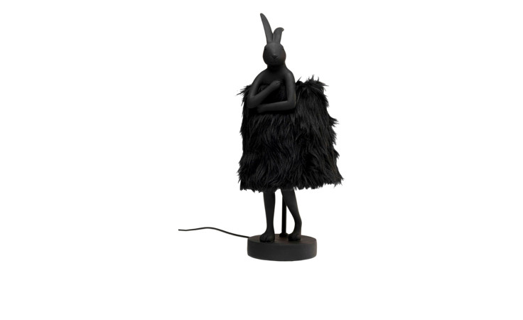 Tischleuchte Tlrabbit 20 cm in schwarz