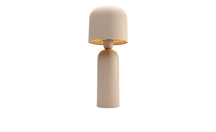 Tischleuchte Speaker 39 cm in beige