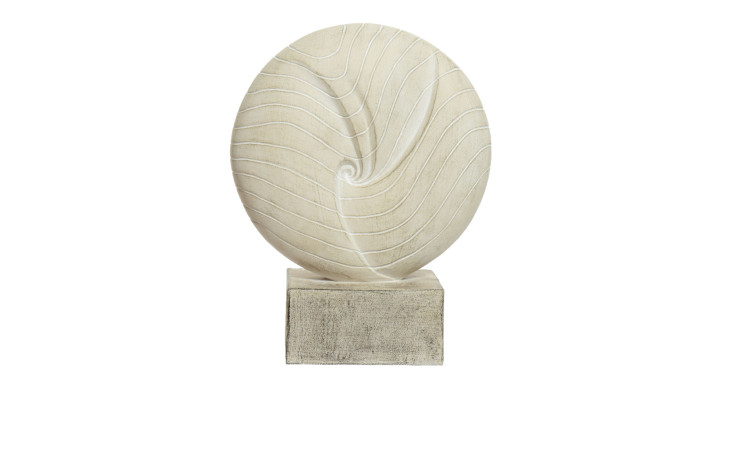 Deko-Objekt 64,5 cm in weiß.