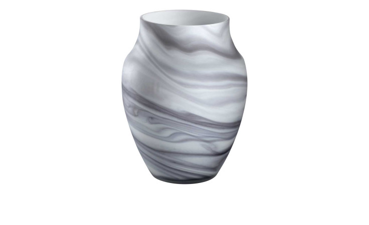 Vase 17,4 x 22,5 x 17,4 cm, in einer mehrfsrbigen Ausstattung