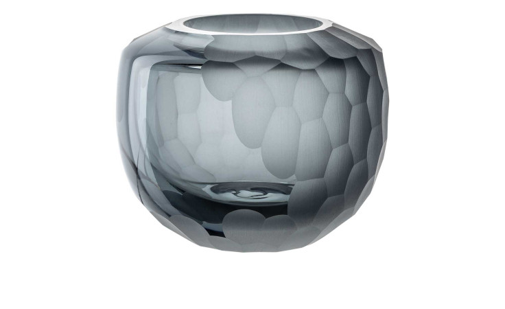 Vase Bellagio 9 cm in grau