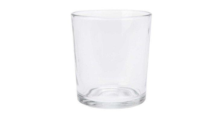 Das Trinkglas-Set 4 tlg. 280 ml auf weißem Hintergrund, ideal als Zubehör oder einfache Dekoration.