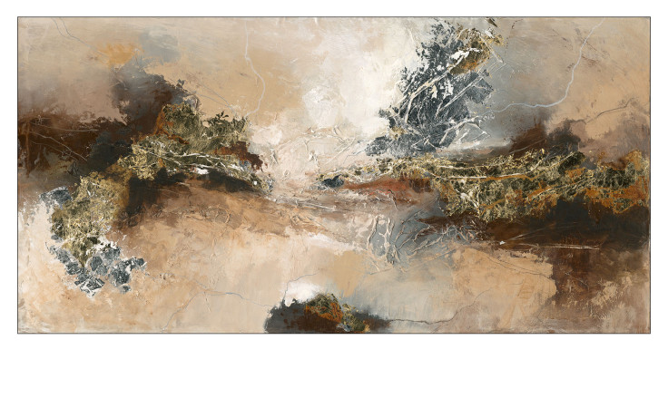 Handpainting 60 x 120 cm, Abstrakte Kunst