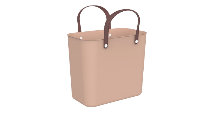 Multibag Albula Style 25 l aus Kunststoff in rosa.