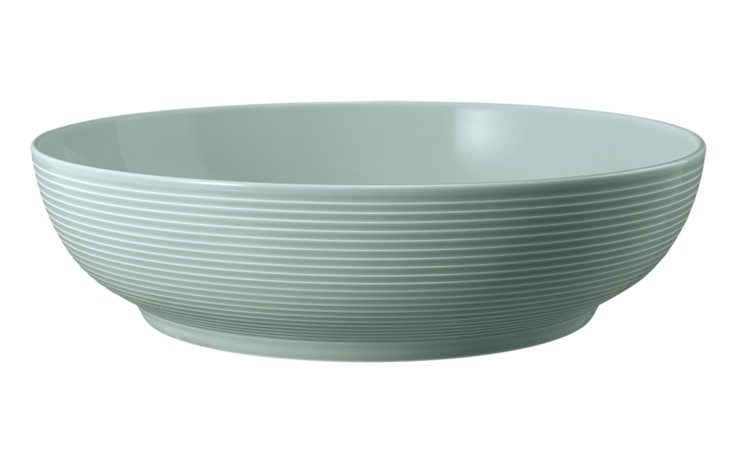 Foodbowl Beat 25,5 cm aus Porzellan in Arktisblau.