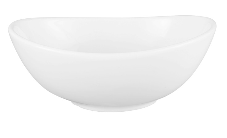 Bowl Modern Life 12 cm aus weißem Porzellan.