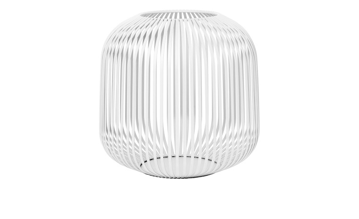 Laterne Lito 27 cm aus Stahl in weiß.