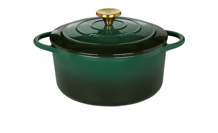 Bratentopf Provence 24 cm in grün