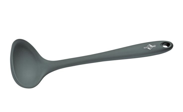 Schöpflöffel Trend in grau aus Silikon