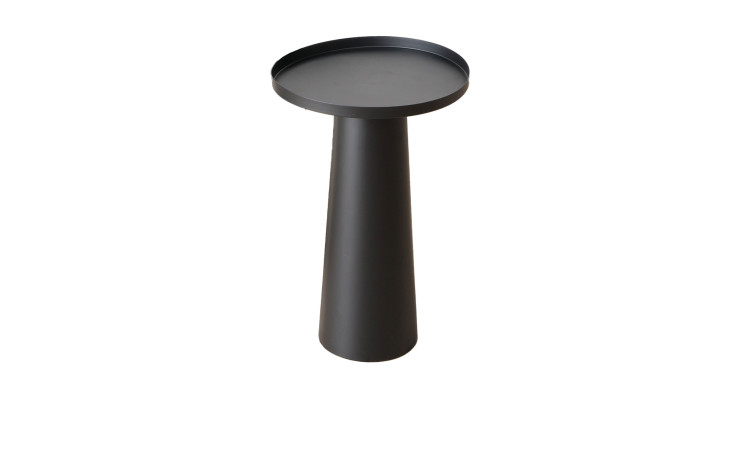 Tisch Jacky 55 x 38 cm in schwarz aus Eisen