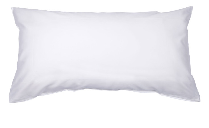 Mako-Satin Kissenbezug Colors, in der Größe 40 x 80 cm und in der Farbausführung weiß