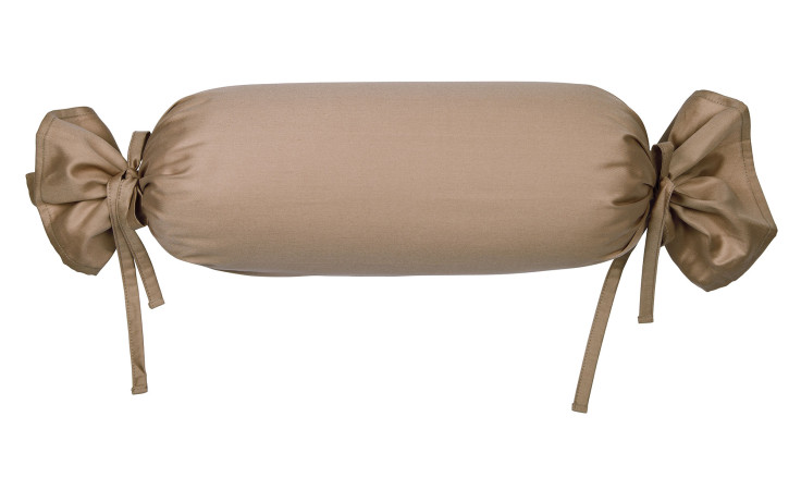 Mako-Satin Kissenbezug Colors, in der Größe 15 x 40 cm und in der Farbausführung beige