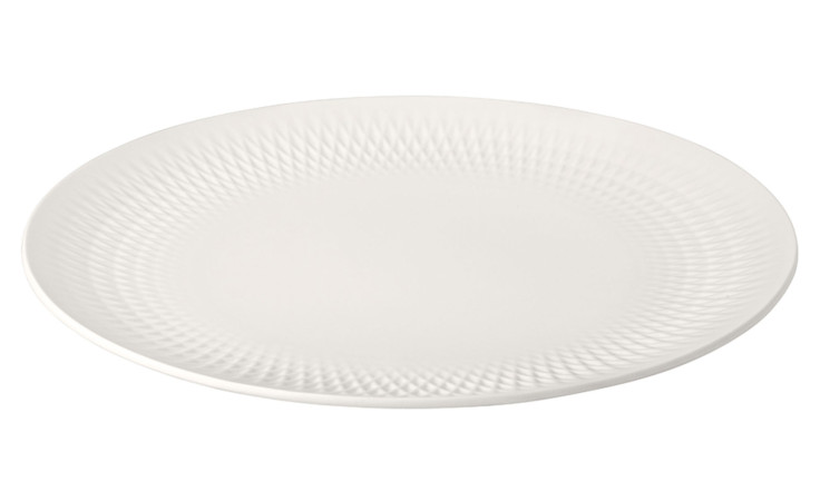 Schale Manufacture Collier 32 cm in weiß