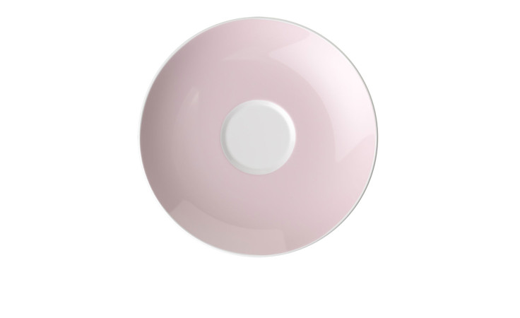 Kaffeeuntertasse Rose Garden 14 cm in rosa