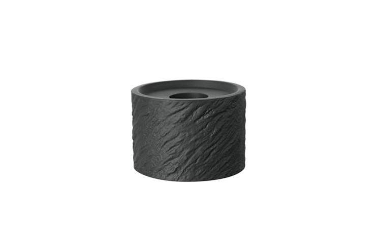 Kerzenhalter Manufacture Rock 4,8 cm in schwarz