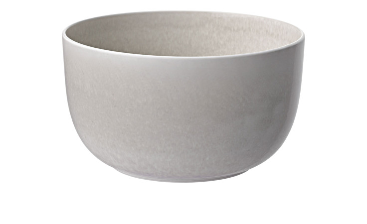 Servierschüssel Perlemor Sand 22 cm in beige