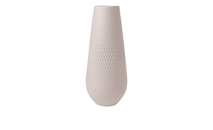 Vase Manufacture Collier 26 cm in beige