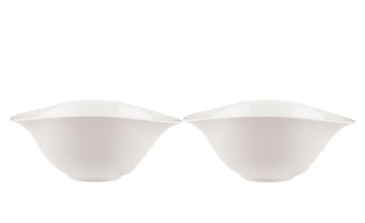 Salatschale Vapiano 2er-Set 21 cm in weiß