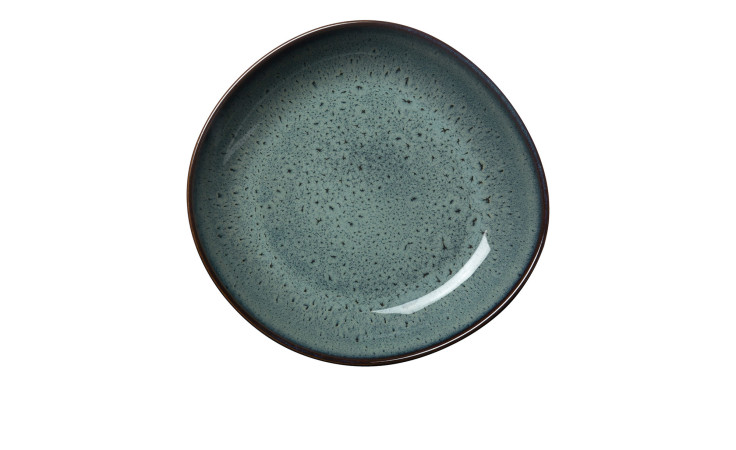 Schale Lave 22 cm in grau