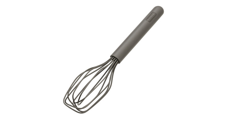 Kaiser Schneebesen Kaiserflex Schneebesen mit langem Edelstahlstiel auf weißem Grund.