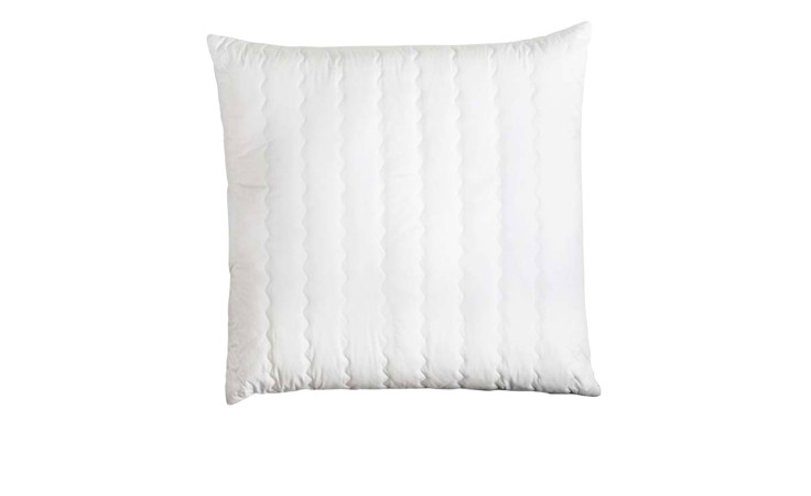 Kopfkissen Aqua Aktiv 80 x 80 cm in weiß, gesteppt