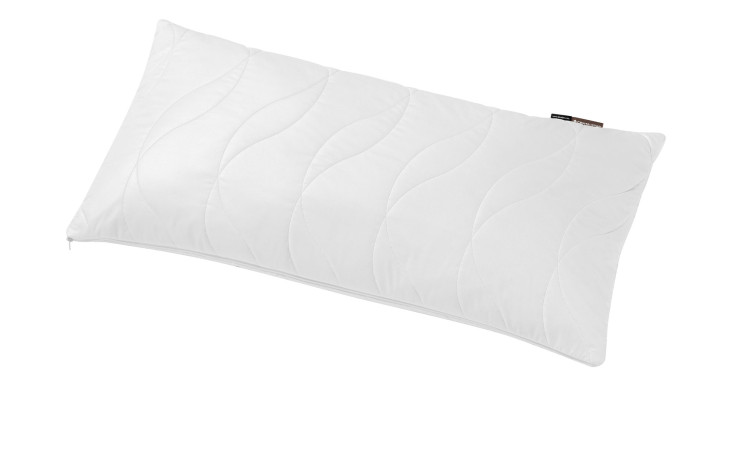 Kopfkissen Lavalan 40 x 80 cm in weiß